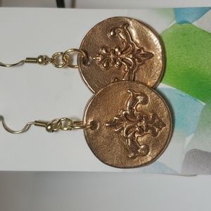 Jewlery Handmade earrings bronze celtic
